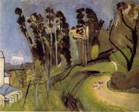 Matisse, Henri Emile Benoit - large landscape mont alban